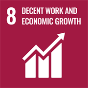 8. fenntartható fejlődési cél – Tisztességes munka és gazdasági növekedés